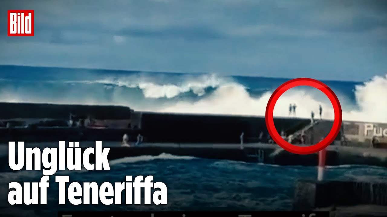 Spanien: Starke Wellen reißen Menschen in den Tod