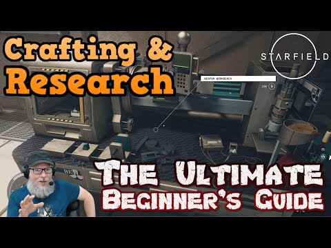 The Ultimate Beginner's Guide to Crafting & Research In Starfield