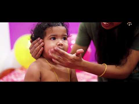 Praneel 1st birthday cake smash video