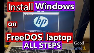 Download lagu Install Windows on FreeDOS laptop ALL Steps, BIOS setup mp3 Download lagu Install Windows on FreeDOS laptop ALL Steps, BIOS setup mp3