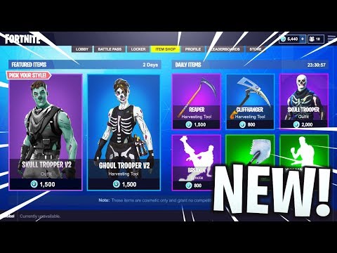 New Skull Trooper And Ghoul Trooper Skins In Fortnite Updated - new skull trooper and ghoul trooper skins in fortnite updated holiday skins coming