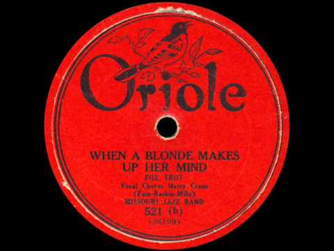 When A Blonde Makes Up Her Mind (1925)