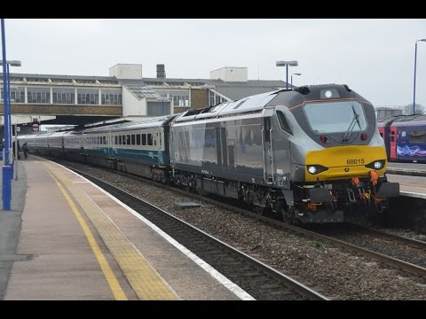 Chiltern Mainline Class 68's   Banbury, Easter 2015