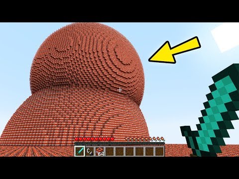 "HUGE MINECRAFT TNT WORLD EXPLOSION WITH AFTERMATH" (Minecraft TNT Explosion, Minecraft Explosion)