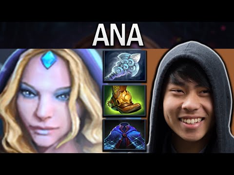 Crystal Maiden Dota 2 7.33 Ana with Glimmer Cape - Euls