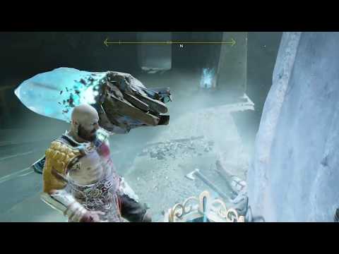 God of War Get Second Light Crystal for Rune Floor Puzzle