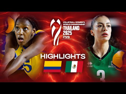 Colombia 🇨🇴 vs. Mexico 🇲🇽 - Highlights | Women's World Championships 2025
