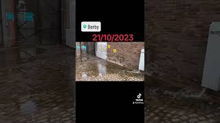 Flood in Derby 21/10/2023