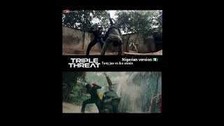 Download lagu Triple Threat:Tony Jaa vs Iko uwais Action movie fight scene #shorts #muaythai  #pencaksilat mp3