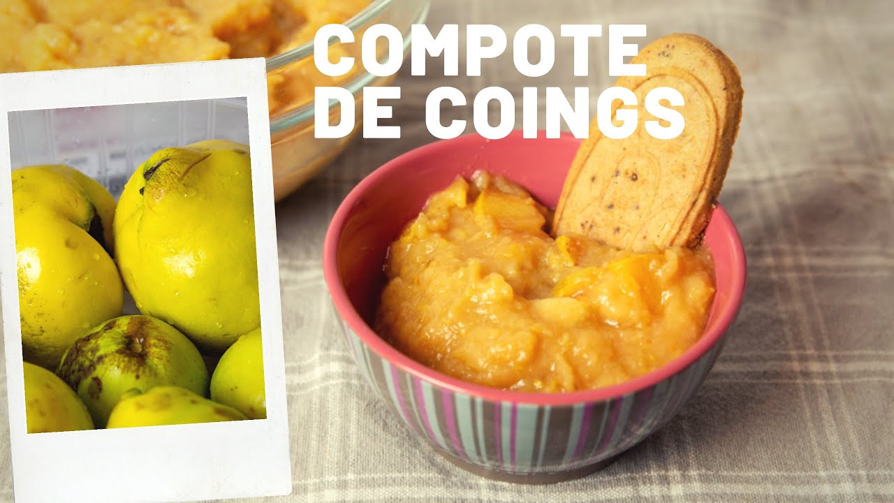 COMPOTE DE COINGS FACILE  | LUNDI VERT n°96