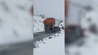 BÜYÜKŞEHİR, YÜKSEK KESİMLERDE ETKİSİNİ GÖSTEREN MEVSİMİN İLK KARINDA SAHADA