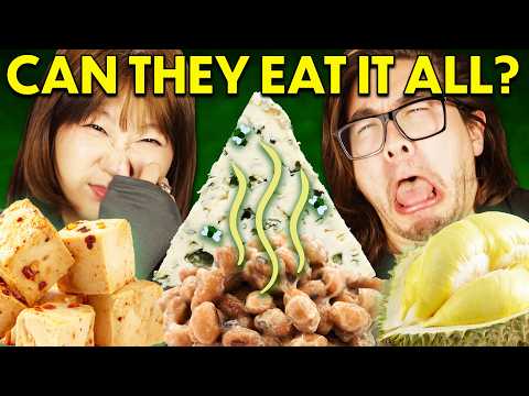 Trying & Rating The World’s Smelliest Foods!