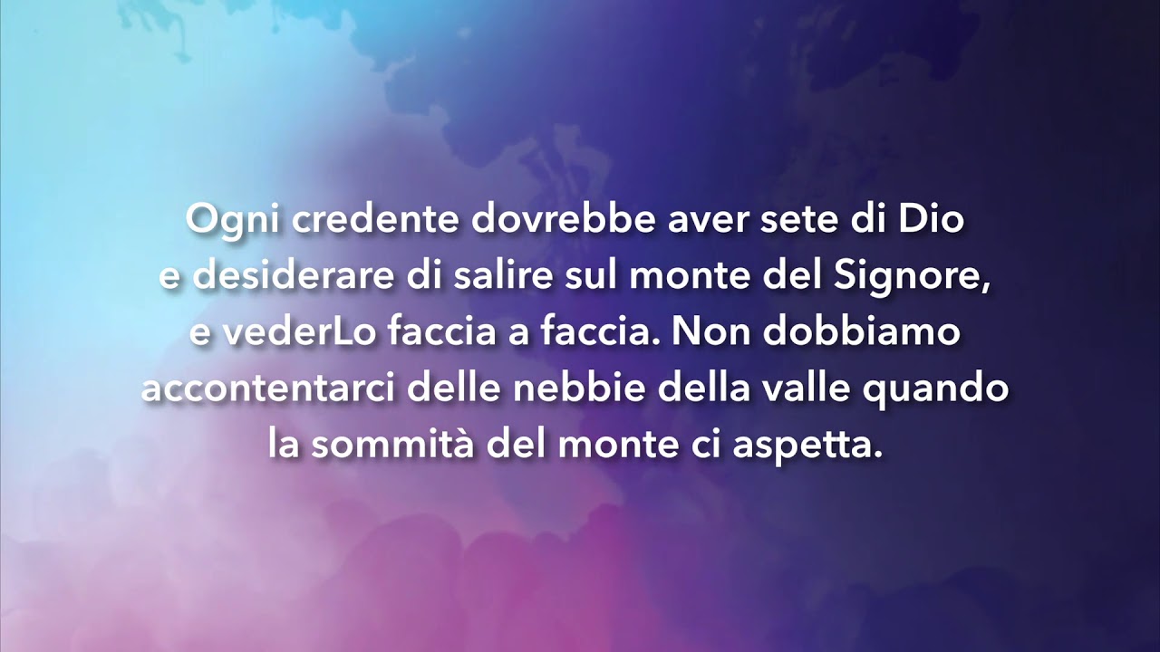 Meditazione Calendario "Parole di Vita" del 13 Agosto 2019