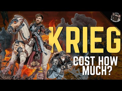 Are KRIEG the most expensive Warhammer 40k army?
