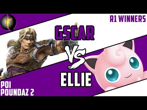 Poi Poundaz 2 Singles Pools: SSBU - WR1 - GScar vs Ellie