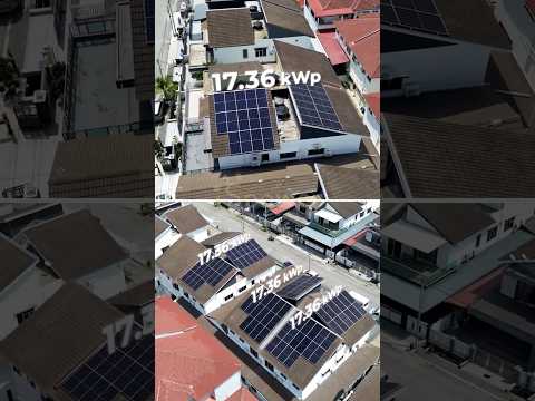Pantai Remis | Residential Solar Installation | 17.36 kWp x4