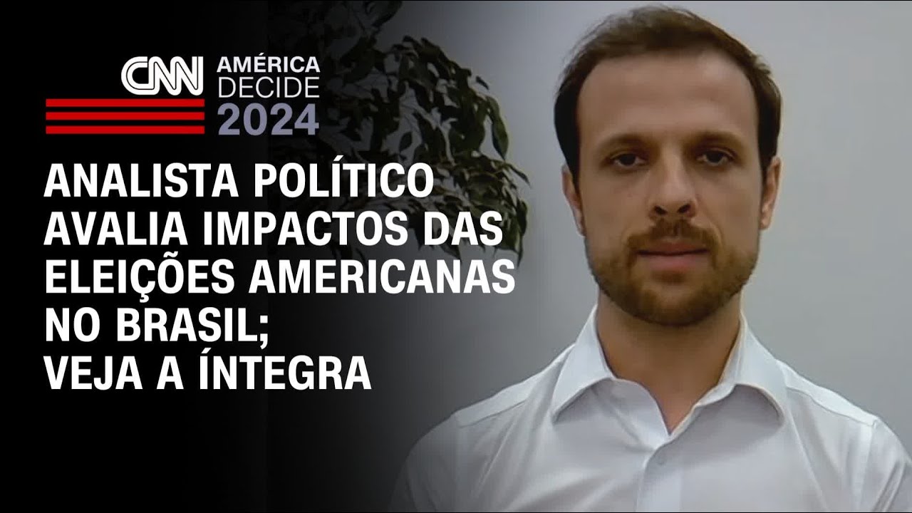 Analista político avalia impactos das eleições americanas no Brasil; veja a íntegra | CNN 360°