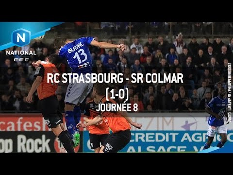 J8 : RC Strasbourg - SR Colmar (1-0), le résumé