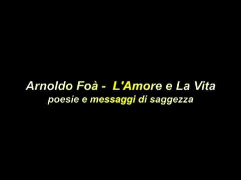 Arnoldo Foà - Ricorda (Poesie e Messaggi di Saggezza)