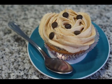 Cupcakes de moka y chips de chocolate