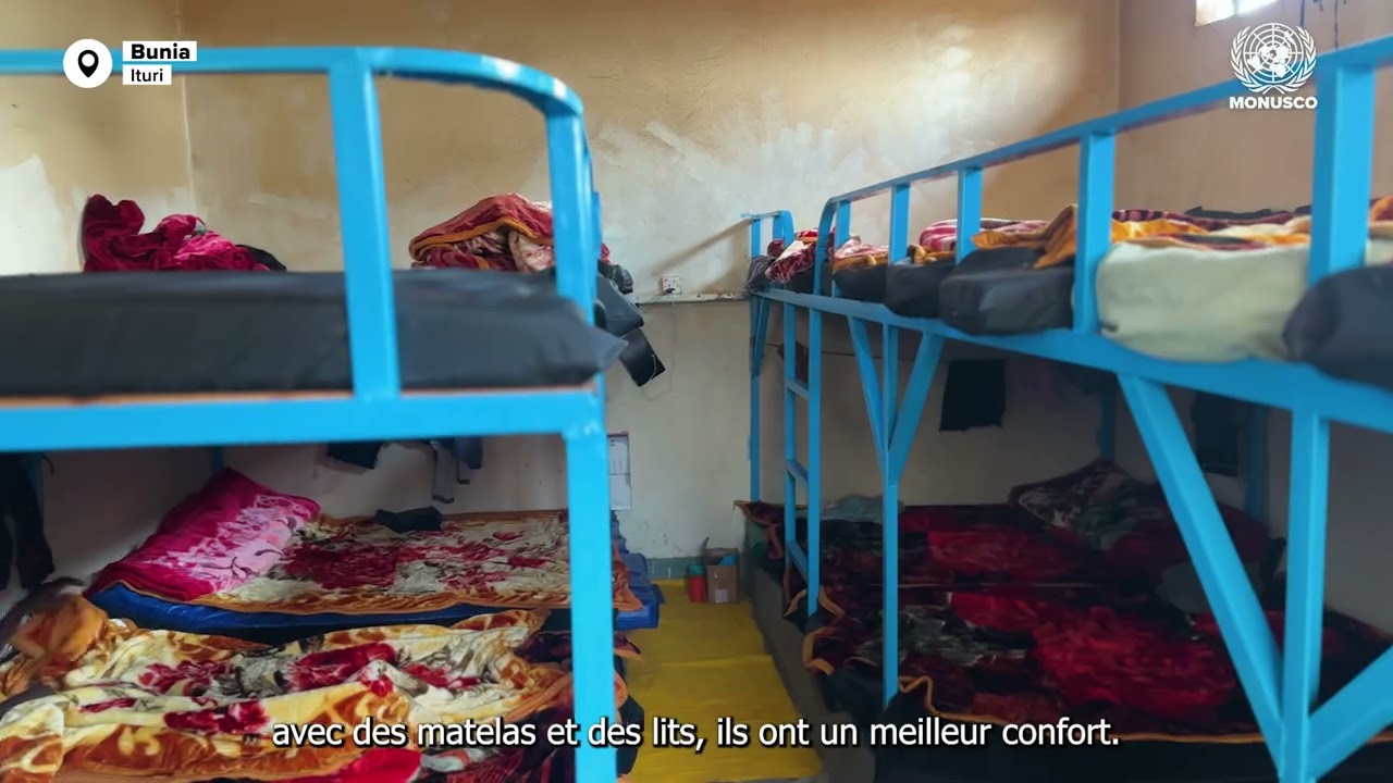 Bunia : la MONUSCO impliquée pour un système pénitentiaire plus humain