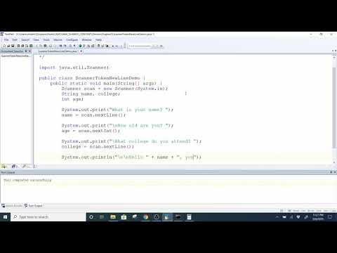 1 3 Java Io Function Using Scanner Class Part 2
