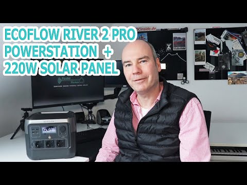 EcoFlow River 2 Pro Powerstation 220W Solar Panel Video