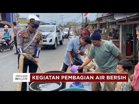 PRESISI UPDATE : POLRES LEBONG SALURKAN BANTUAN AIR BERSIH 06/09/2024 08.00