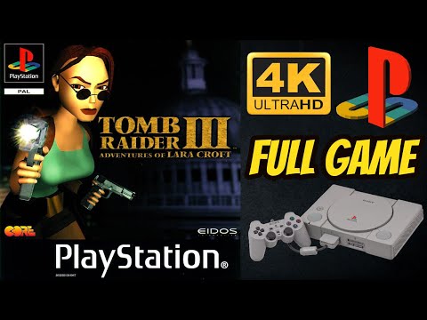 Tomb Raider 3: Adventures of Lara Croft | PS1 | 4K60ᶠᵖˢ🔴| 100% ALL SECRETS Gameplay Walkthrough