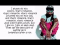 Lil Wayne  Romance Lyrics On Screen) [I Am Not A Human Being 2]