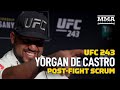 UFC 243: Yorgan De Castro Reveals He Scouted Knockout Punch That Stopped Justin Tafa - MMA Fighting