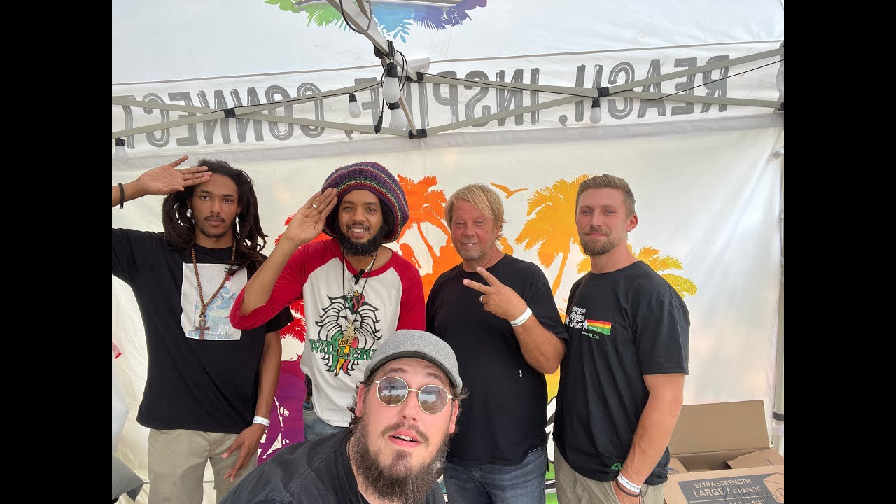 Josh David Barrett Interview at the 2023 Oregon Reggae Festival with The Dub-Roc Band