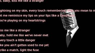 Thomas Rhett - Kiss Me Like A Stranger (lyrics)