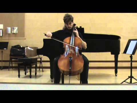 Bach Cello Suite VI: Sarabande - Victor Esteban