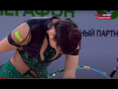 Valeria Vatova hoop  international tournament Grand Prix Moscow 2021