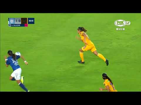 Gol de E. Salazar | Tuzos Femenil 1 - 0 Tigres Femenil | Apertura 2019 J11 | LigaBBVAMXFemenil