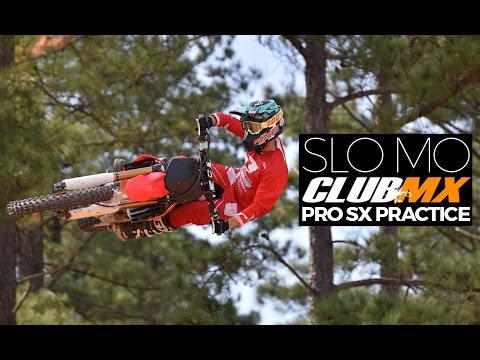 SLO MO: Club MX - Pro Supercross Practice - Alessi / Peters / Clason