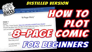 How to Plot an 8-Page Comic Story - Demo - Distilled Version