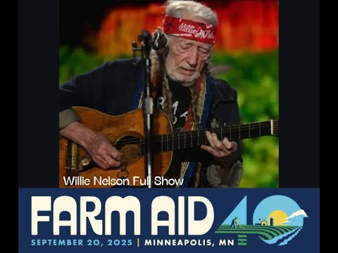 Willie Nelson "Farm Aid 40", live