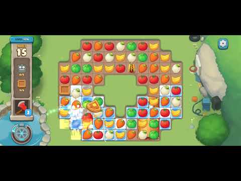 [Gameplay] We Bare Bears Match3 - Level 126 (No Boosters)