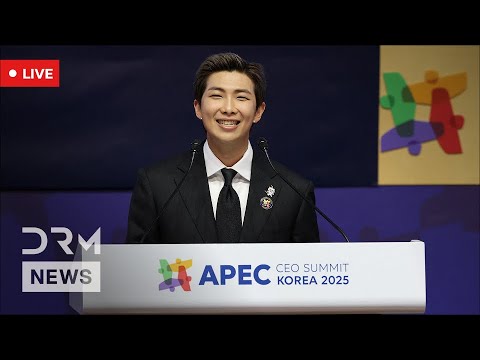 LIVE: BTS' RM Delivers Speech at APEC CEO Summit in South Korea
