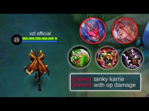 SIDELANE KARRIE EFFECTIVE BUILD IN SOLO MYTHIC RANK | MLBB