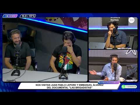 DOCUMENTAL LAS BRIGADISTAS ENTREVISTA A JUAN PABLO LEPORE Y EMMANUEL ÁLVAREZ   10 03 2025