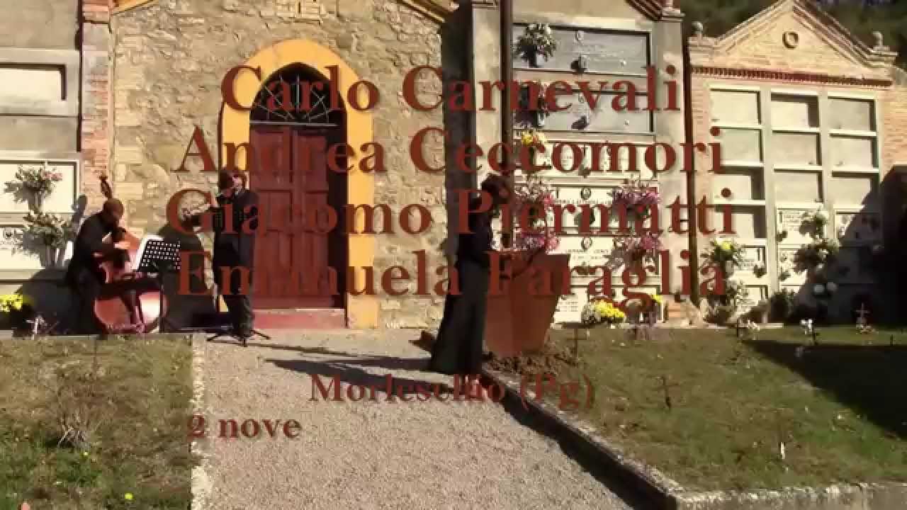 Pietas che la terra ti sia lieve evento artistico 2 novembre 2015