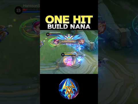 😱 WATCH THIS - BEST BUILD NANA 2024❓ (ONE HIT) ~ MLBB 🔥 #mobilelegends #onehitbuild #nana #shorts