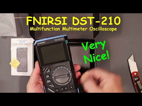 Uni-Byte 0289 - FNIRSI DST-210 Multifunction Meter-Scope: It's very nice!
