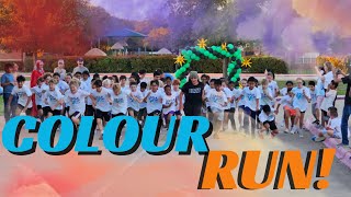 School Color Run Vlog | Color Run Vlog | Color Run Day At School | Fun Day At School Vlog