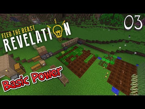 Lets Play Feed The Beast Revelation - Basic Power (3)