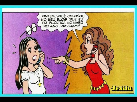 Tina a blogueira - gibis quadrinhos Turma da Mônica