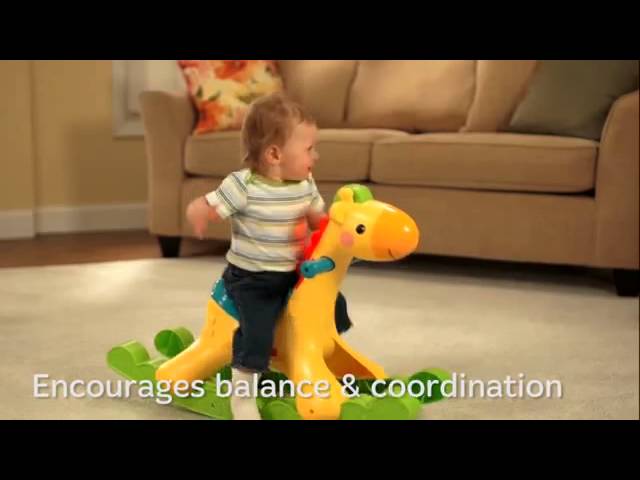 Vídeo relacionado con Fisher-Price Jirafa de Actividades Juguete Educativo, Regalo para bebés +6 Meses (Mattel GWL65)
